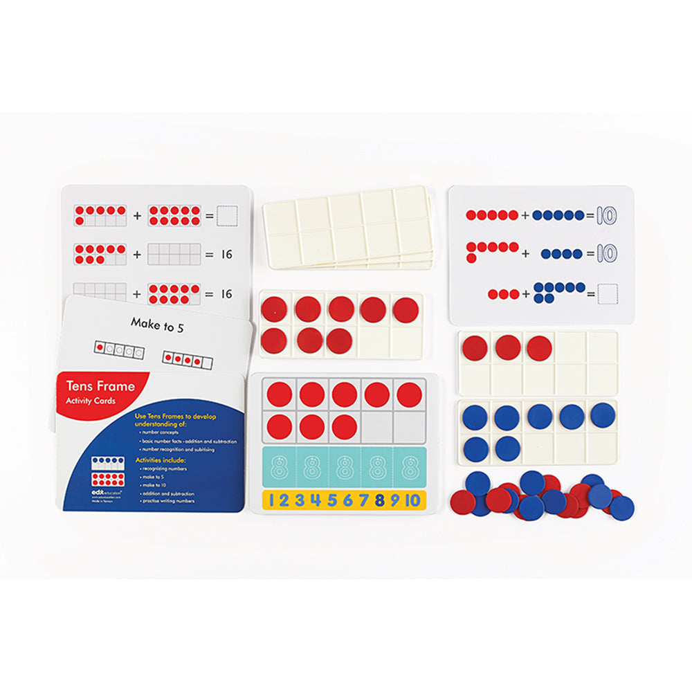 EDX Tens Frames Activity Set - Cafe Supply