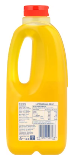 Longest Drink Banana Milkshake Syrup 1l