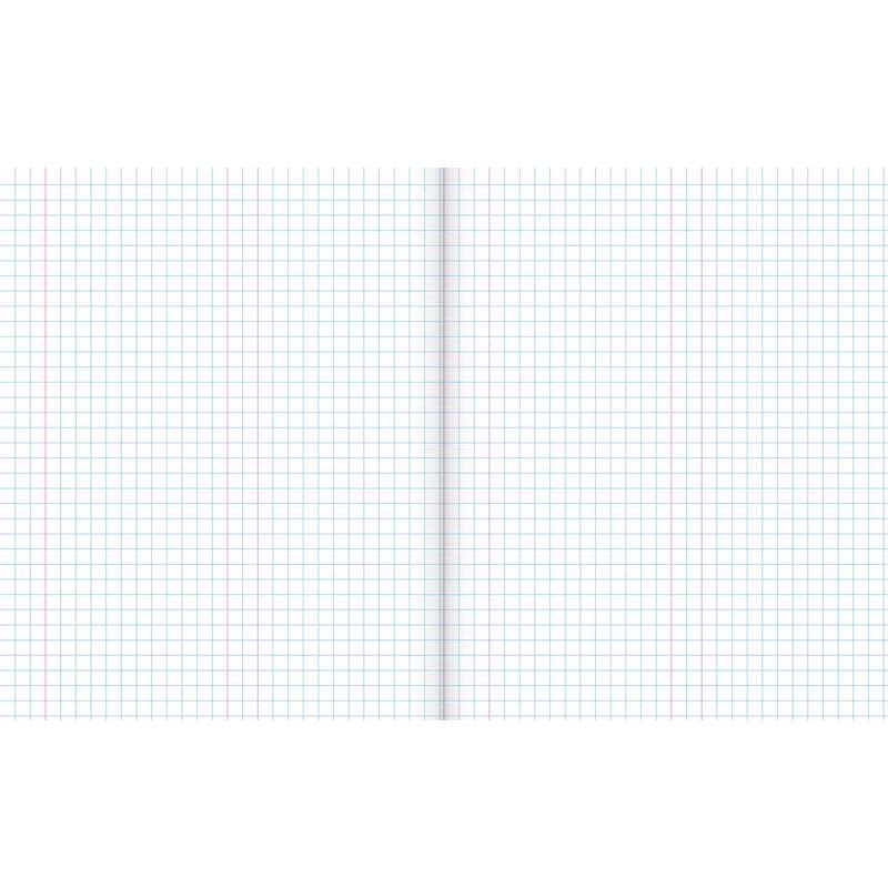 Warwick Exercise Book 1E5 36 Leaf With Margin Quad 7mm 255x205mm - Cafe Supply