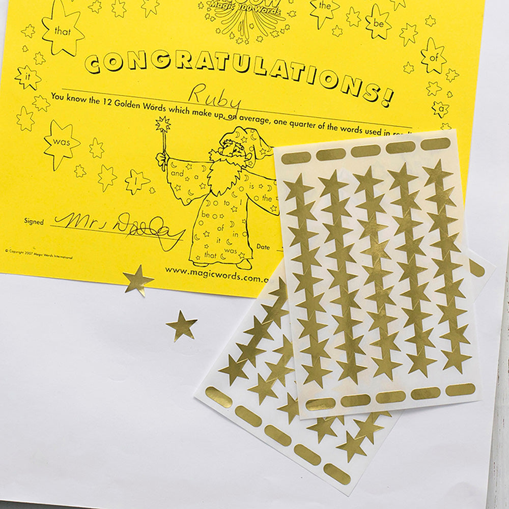 Avery Label Stars Small Gold 90 Pack - Cafe Supply