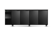 Skope BackBar 4 Solid Swing Door Fridge