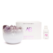 Crystal Potpourri Set - 1kg Crystal, 50ml Oil - Amethyst - Cafe Supply