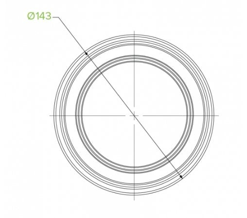 700ML CLEAR WIDE BIOBOWL - Cafe Supply