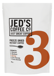 Jed's Coffee Co. #3 Strong Strength Instant Freeze Dried Coffee Refill 90g - Cafe Supply