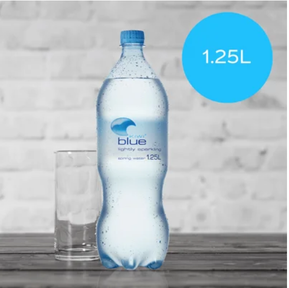 Kiwi Blue Lightly Sparkling Spring Water 1.25l - Cafe Supply