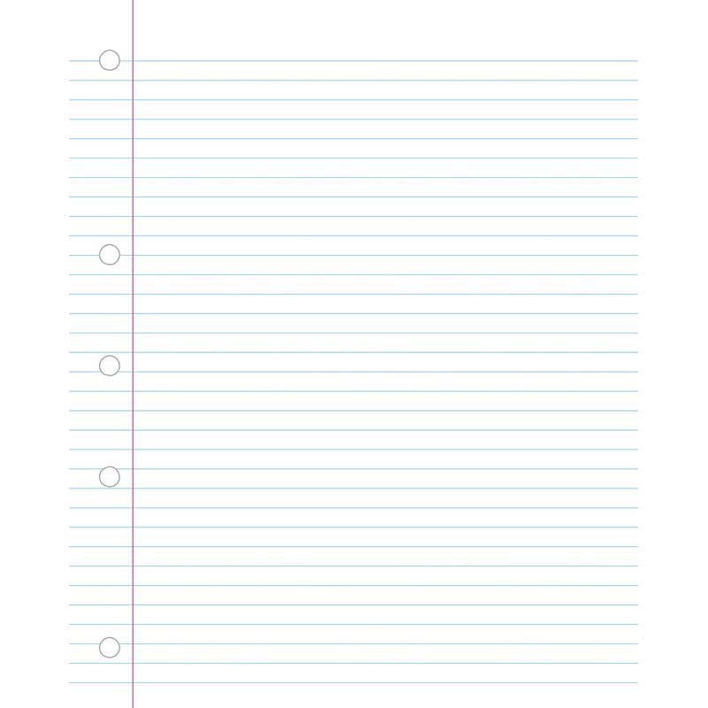 Warwick Refill 14B5 Loose Leaf 50 Leaf Ruled 7mm 255x205mm - Cafe Supply