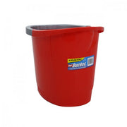 Plastic Mop Bucket 15 litre - Red - Cafe Supply