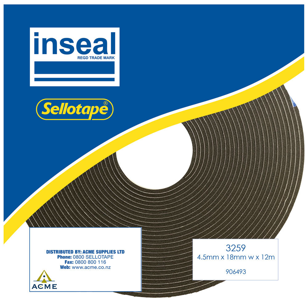 Inseal 3259 PKD 4.5mmT x18mmW x15m - Cafe Supply