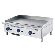 910MM GRIDDLE W910 X D725 X H385 COOKRITE ATMG-36-NG - Cafe Supply