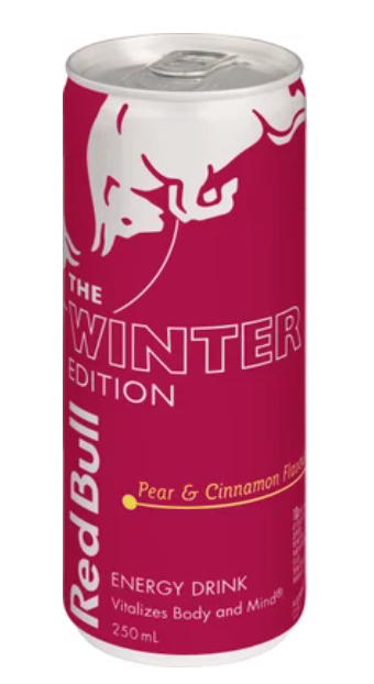 Red Bull Winter Edition Pear & Cinnamon Energy Drink 250ml