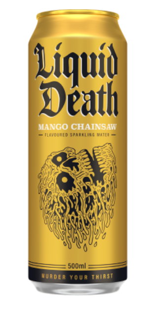 Liquid Death Mango Chainsaw Sparkling Water 500ml