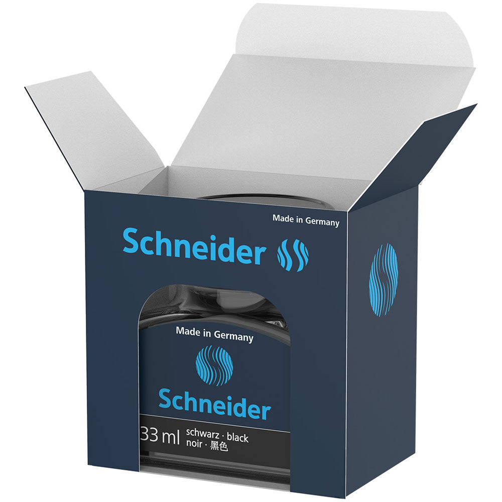 Schneider Bottle Ink 33ml Black - Cafe Supply
