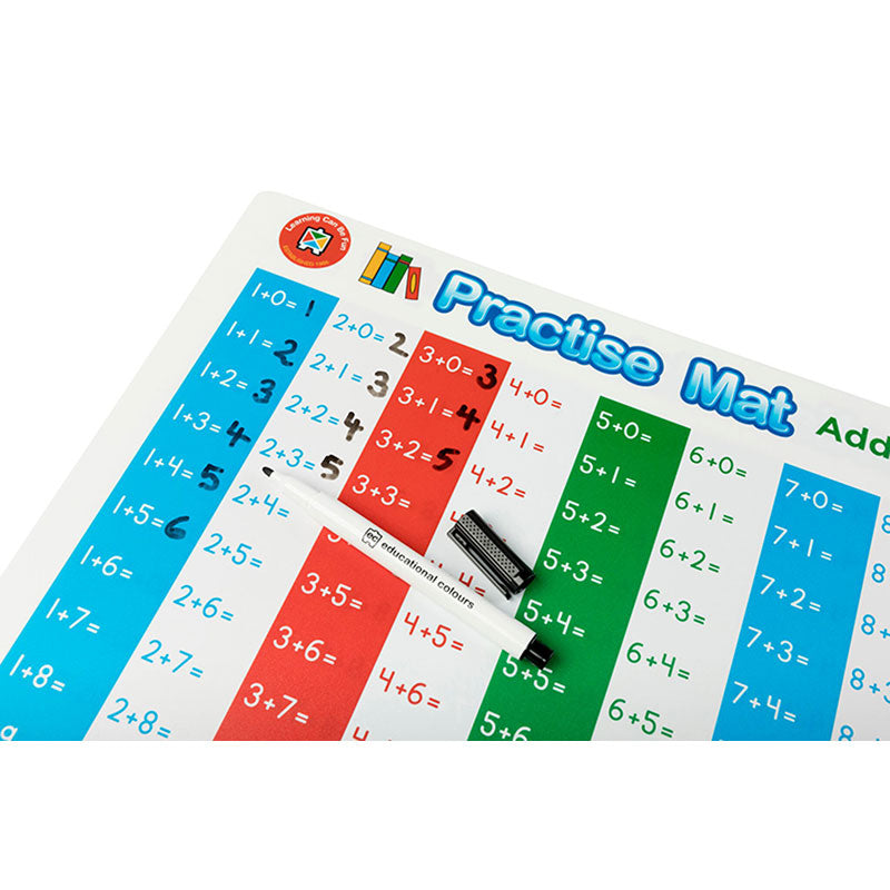 LCBF Practise Mats Addition - Cafe Supply