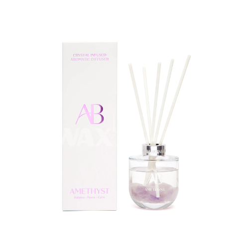 200ml Diffuser with Crystals - Amethyst - Cafe Supply