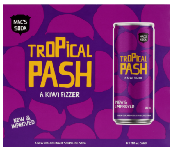 Mac's Tropical Pash 6 x 250ml
