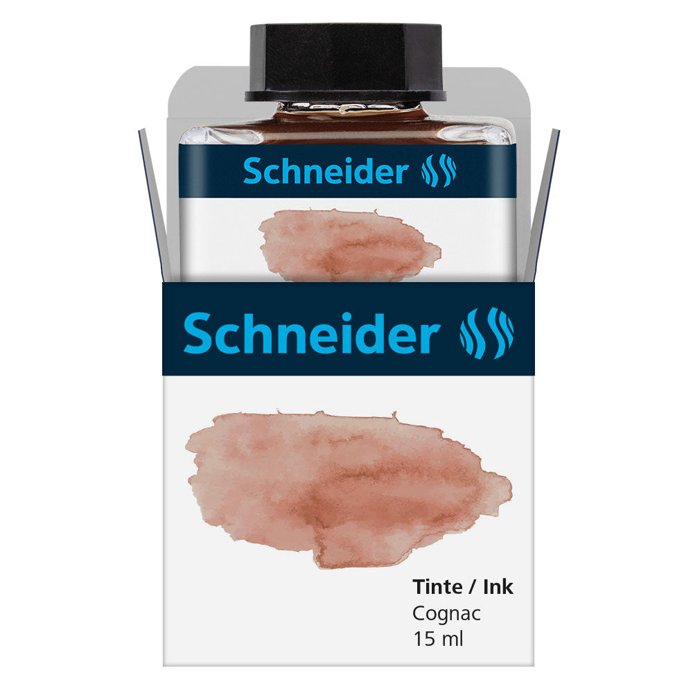 Schneider Bottle Pastel Ink 15ml Cognac - Cafe Supply
