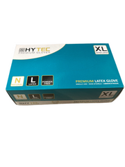 Hytec Natural Latex Powder Free Disposable Gloves X Large