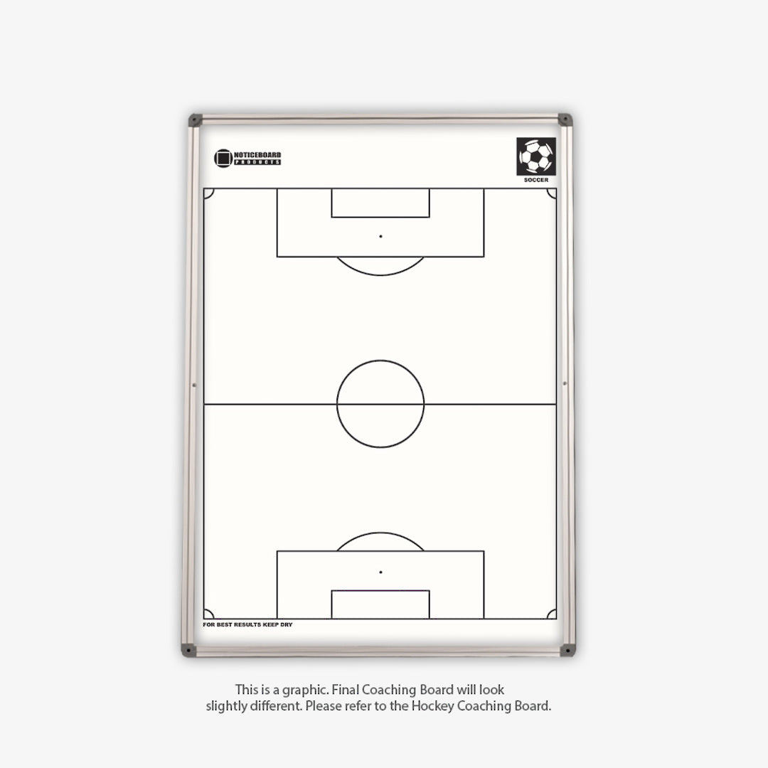 COACHING WHITEBOARDS | Magnetic | 600 x 900mm | Aluminium Frame