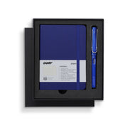 Lamy Notebook Fountain Pen Gift Set A6 Soft Cover Blue - Cafe Supply