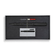Lamy Fountain Pen Gift Set Charcoal E191 - Cafe Supply