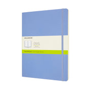 Moleskine Notebook XL Plain Hydrangea Blue Soft - Cafe Supply