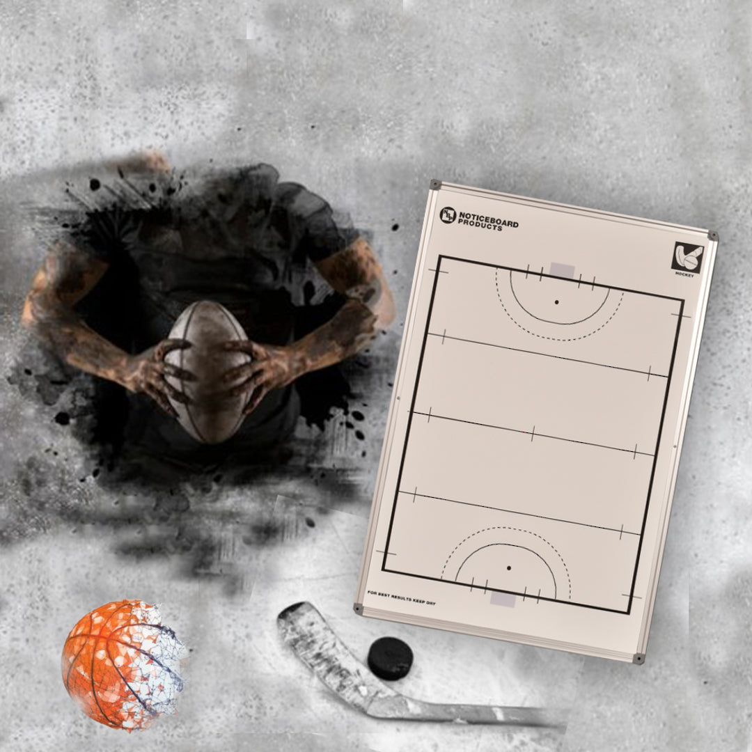 COACHING WHITEBOARDS | Magnetic | 600 x 900mm | Aluminium Frame