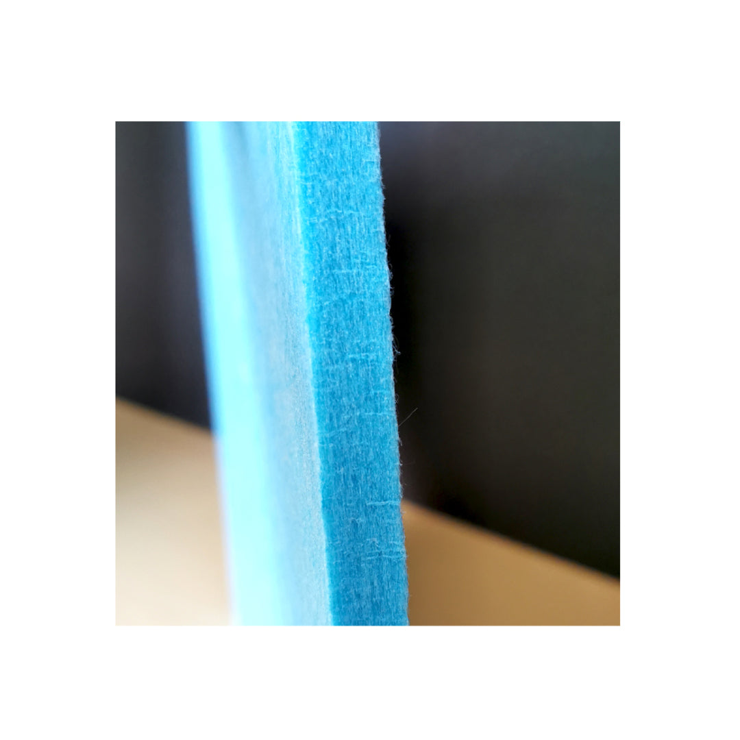 HEXAGON POLYESTER PINBOARD | 600x520mm | Lake Blue | 1pc