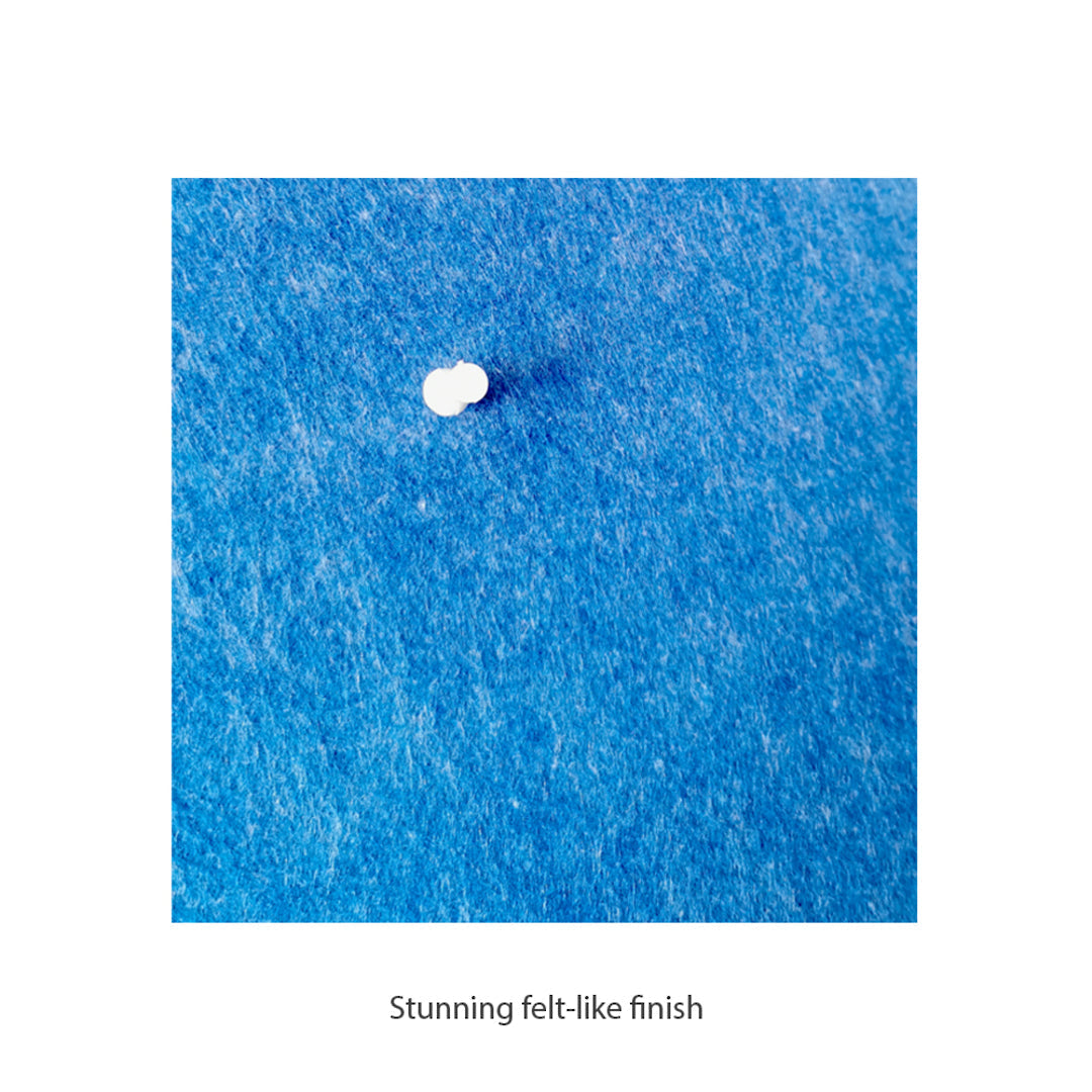 ROUND POLYESTER PINBOARD | 600mm | Cobalt