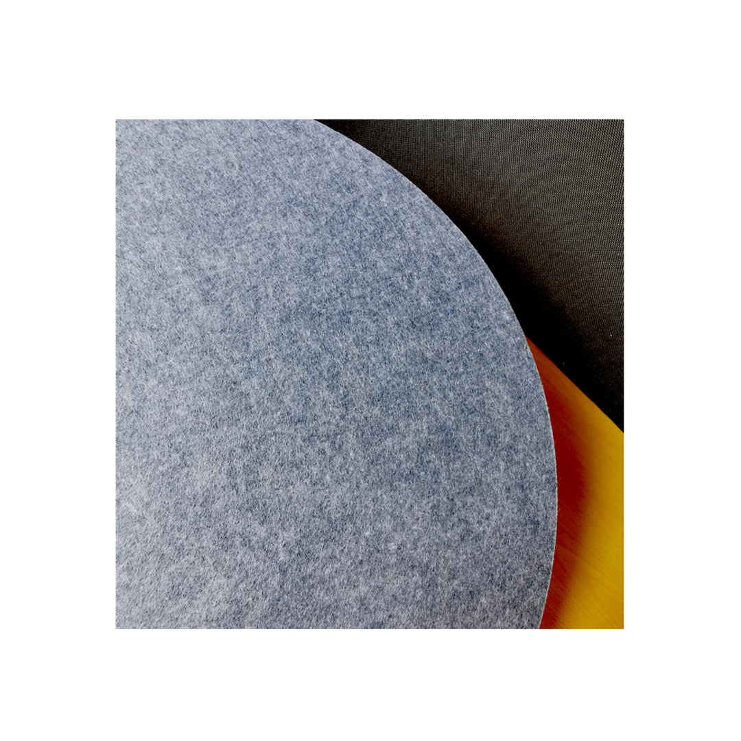 ROUND POLYESTER PINBOARD | 600mm | Dark Grey