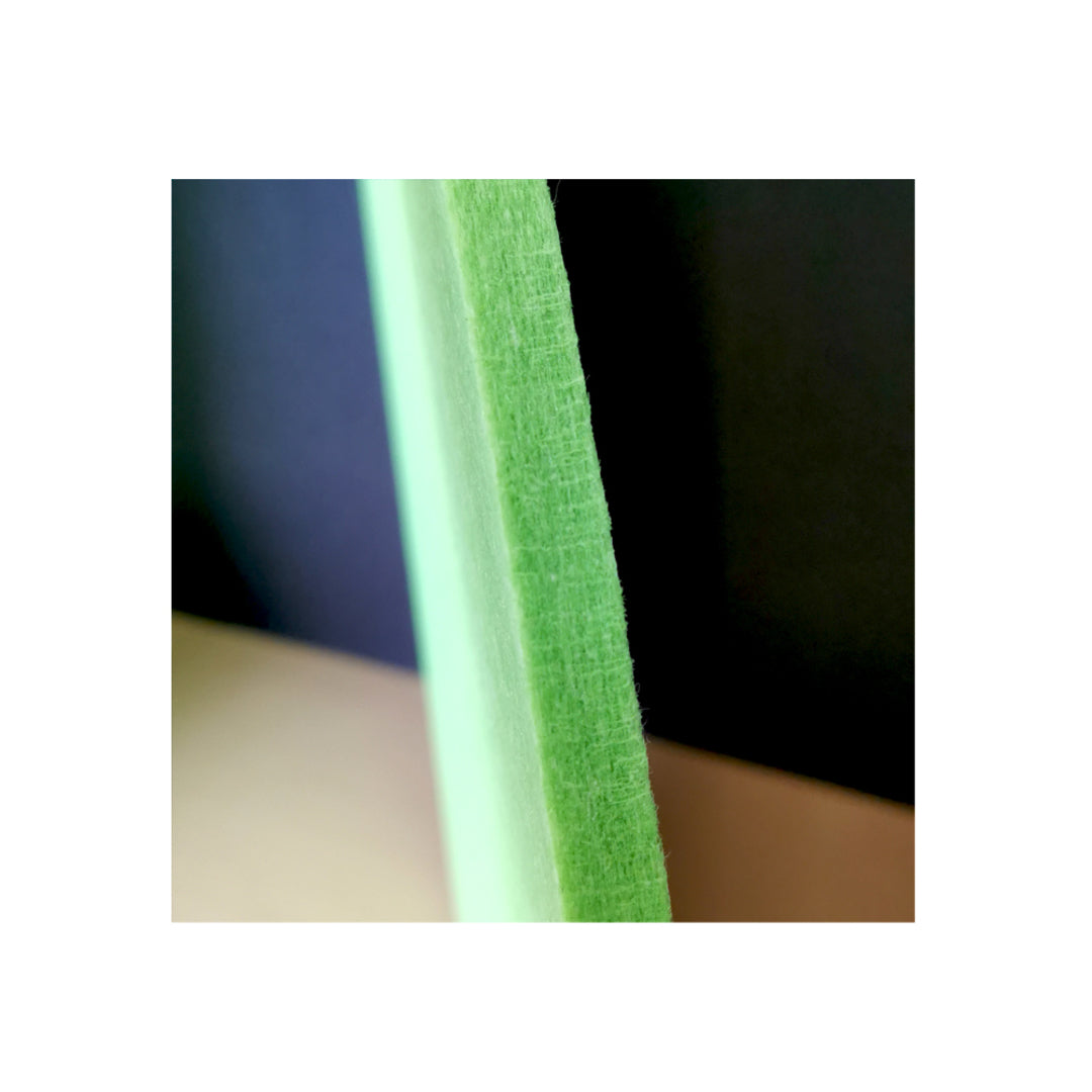 ROUND POLYESTER PINBOARD | 600mm | Granny Smith