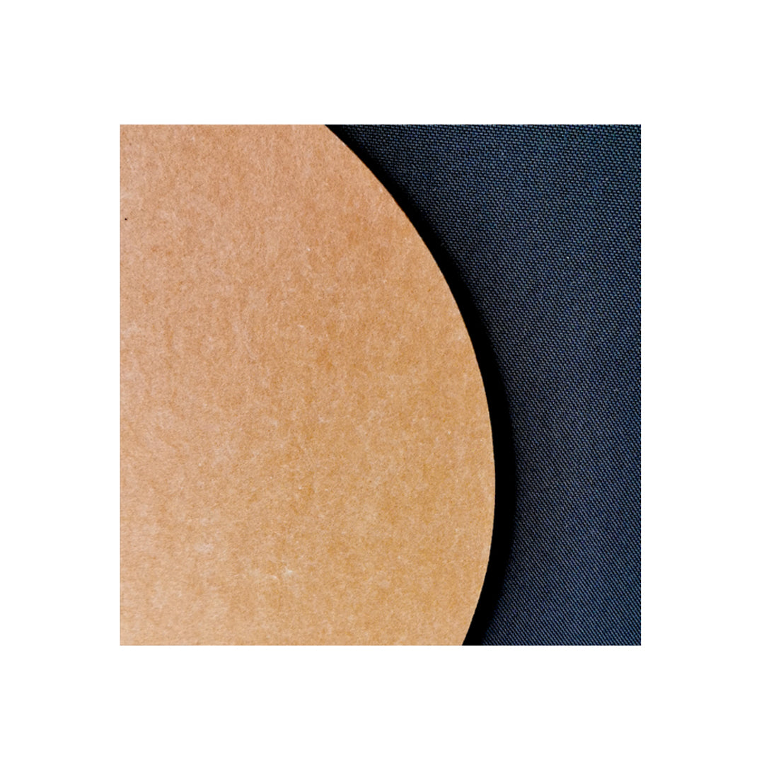 ROUND POLYESTER PINBOARD | 600mm | Terracotta
