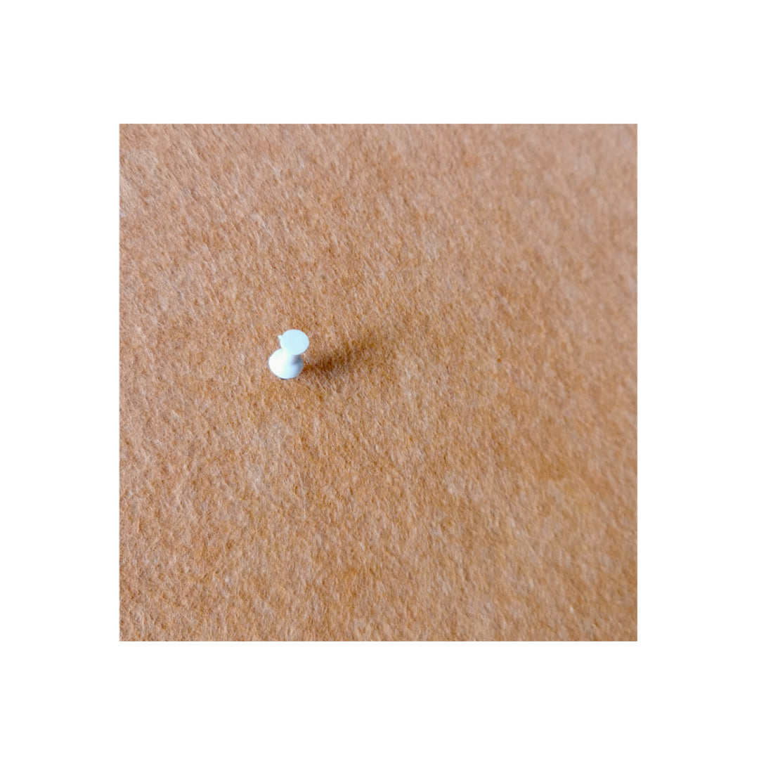 ROUND POLYESTER PINBOARD | 600mm | Terracotta