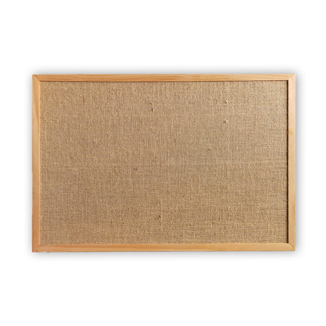 PINBOARD | Wood Frame | Hessian