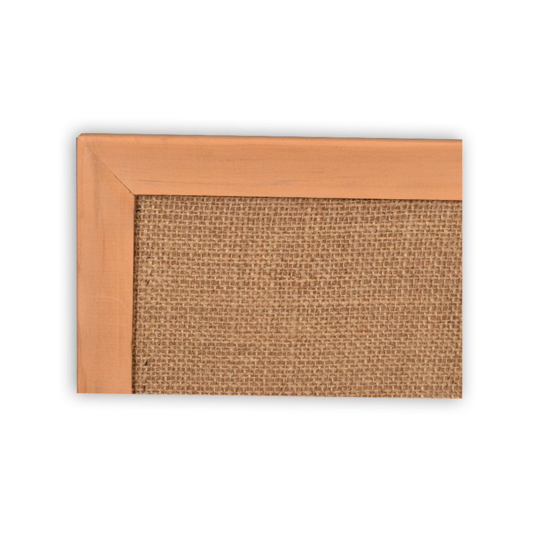PINBOARD | Wood Frame | Hessian