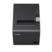 EPSON TM-T82IV Receipt Printer with Built-in USB, Serial DB25F, Black. Includes AC Adapter, AC Cable & USB Cable.