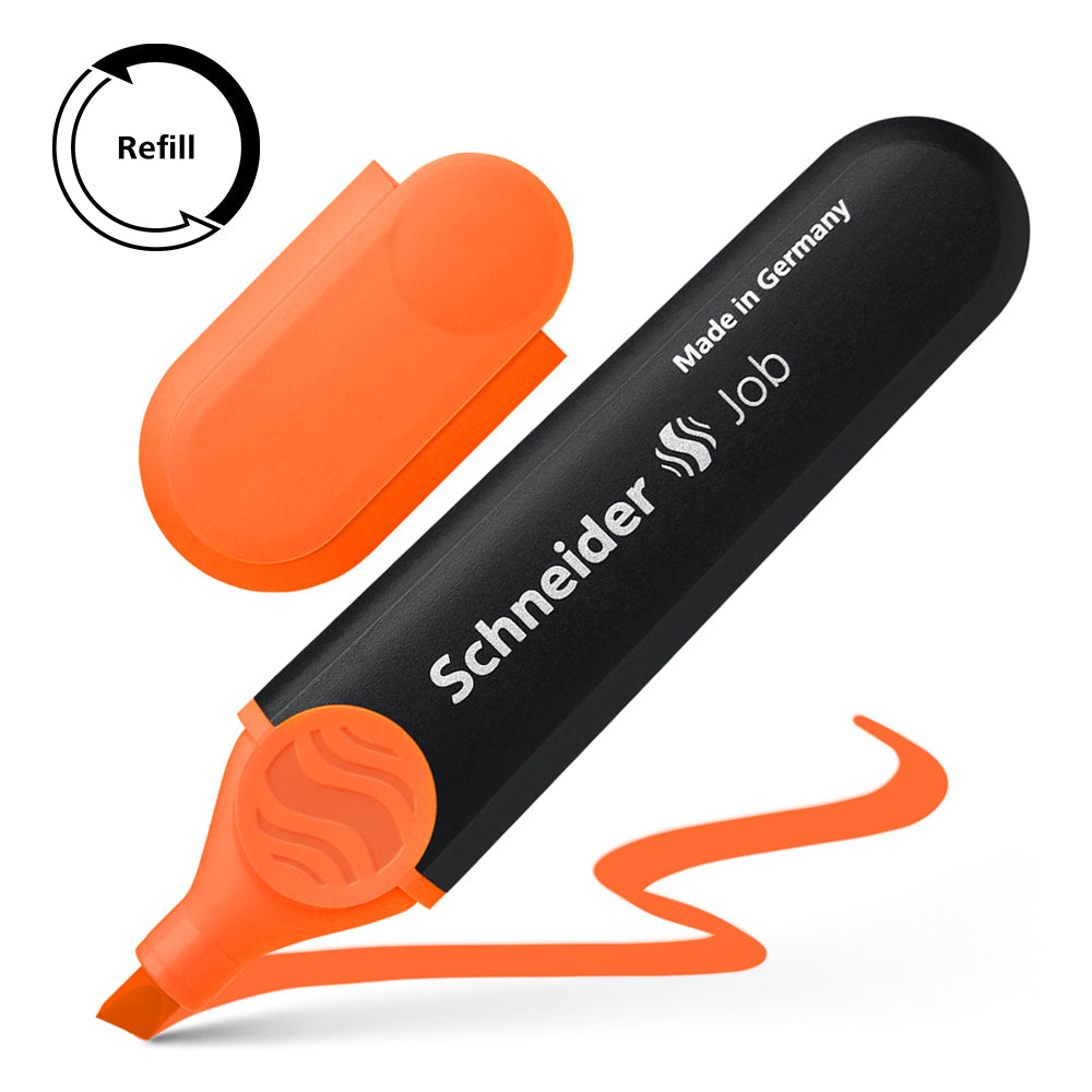 Schneider Highlighter Job Orange - Cafe Supply