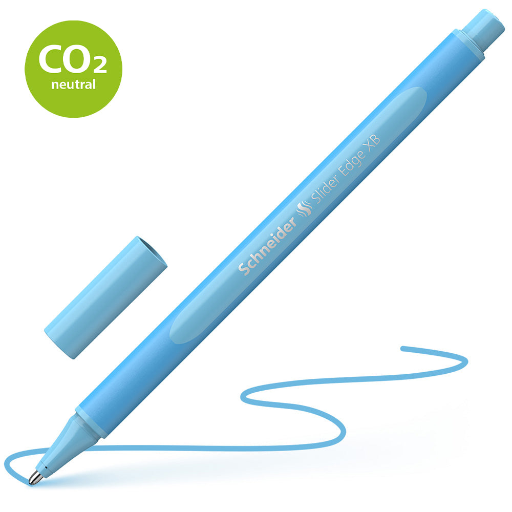 Schneider Ballpoint Pen Slider Edge XB Pastel Baby Blue - Cafe Supply