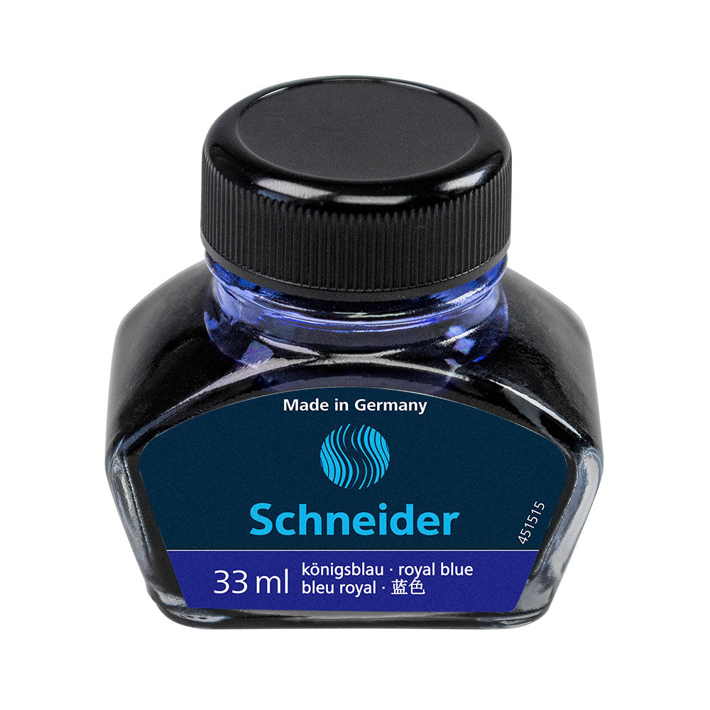 Schneider Bottle Ink 33ml Royal Blue - Cafe Supply