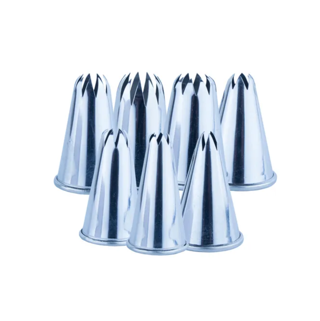 Dec Tube S/S 7Pc Star - Cafe Supply