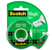 Scotch Magic Tape Dispenser 122 19mm x 16.5m