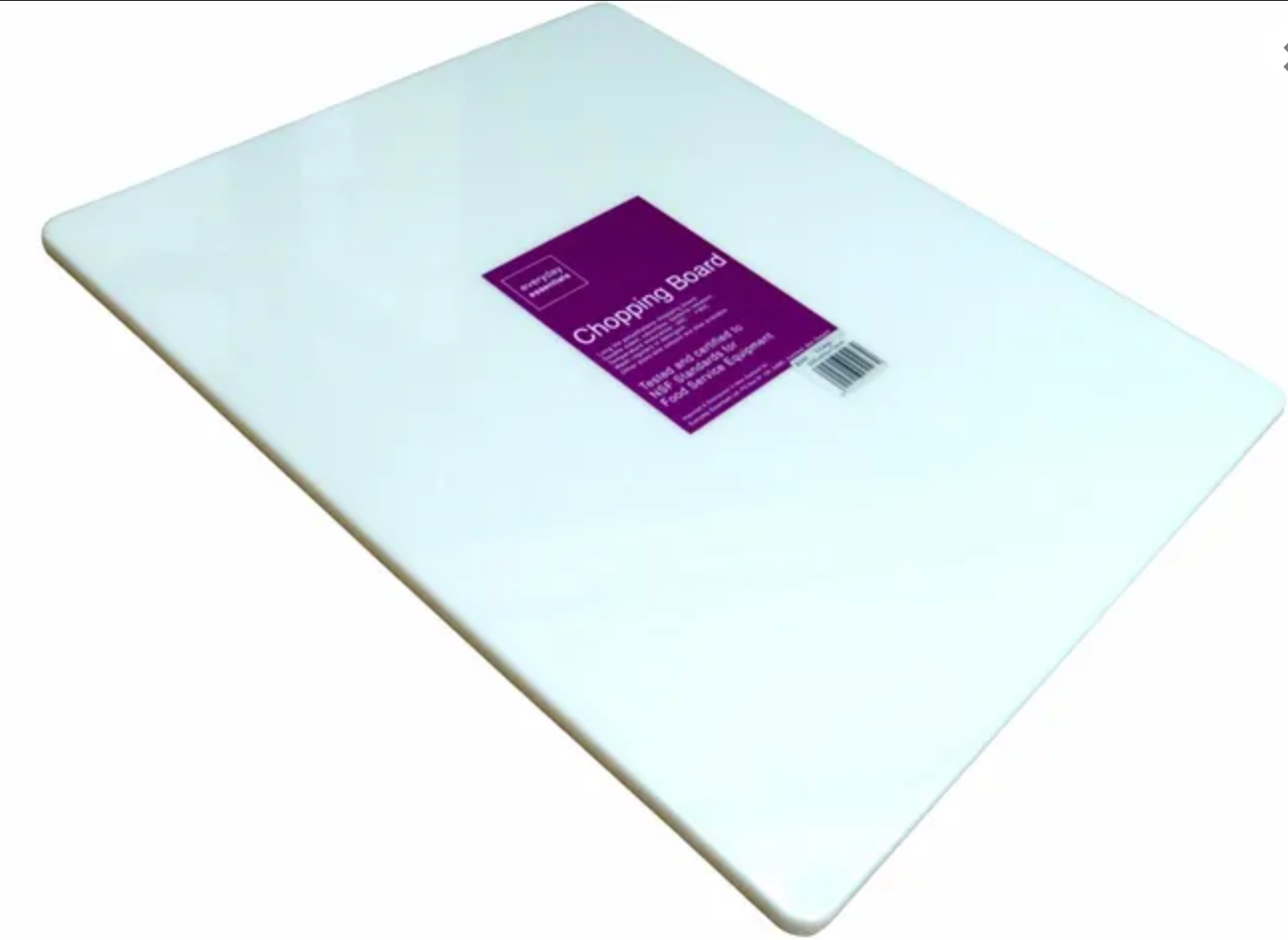 CHOPPING BOARD XL WHITE 505X400X13M