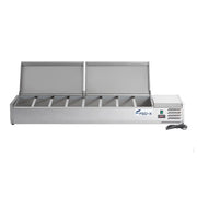 FED-X Salad Bench with Stainless Steel Lids – XVRX1800/380S