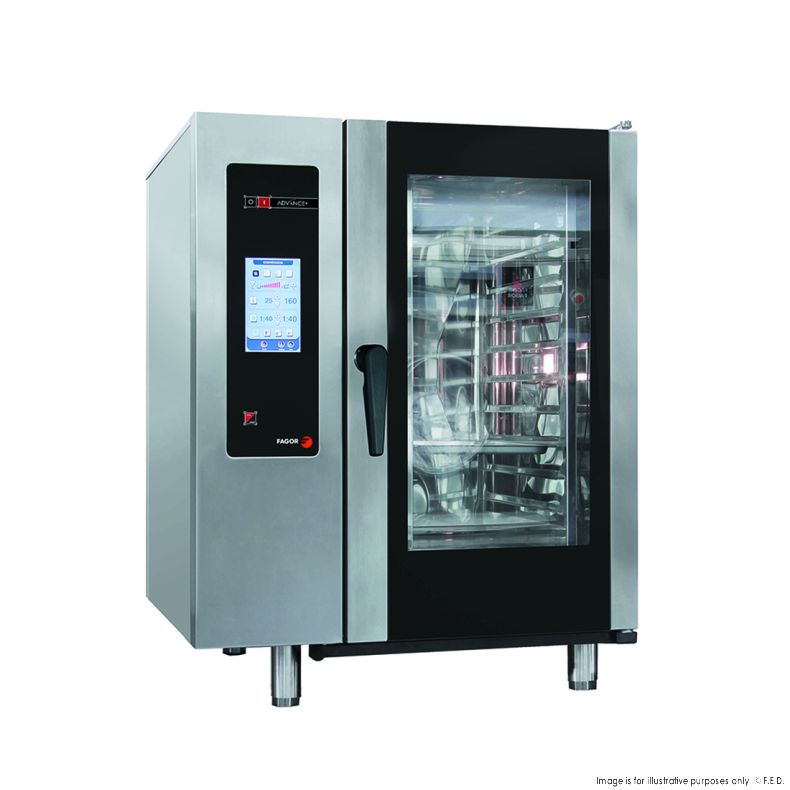 Fagor 10 trays electric advance plus combi oven - APE-101 - Cafe Supply