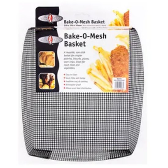 Bake-O-Mesh Black Basket - Cafe Supply