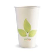 510ml / 16oz (90mm) Leaf Single Wall BioCup - Cafe Supply