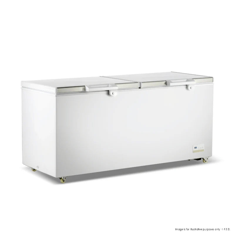 Thermaster 600L Commercial Chest Freezer with Stainless Steel Lid