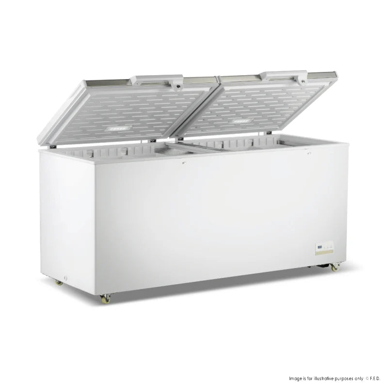 Thermaster 600L Commercial Chest Freezer with Stainless Steel Lid