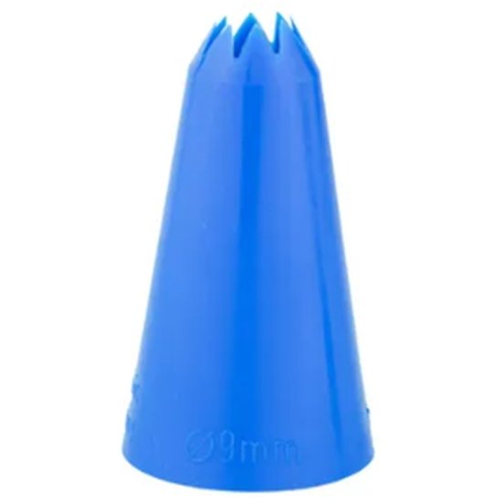 Blue Decorating Tube Star #9 (6) - Cafe Supply