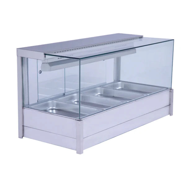 Bonvue Square Countertop Wet and Dry Bain Marie - Cafe Supply