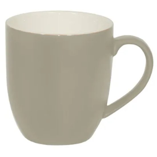 Brew Harvest/White Matt Mug 380Ml - Cafe Supply